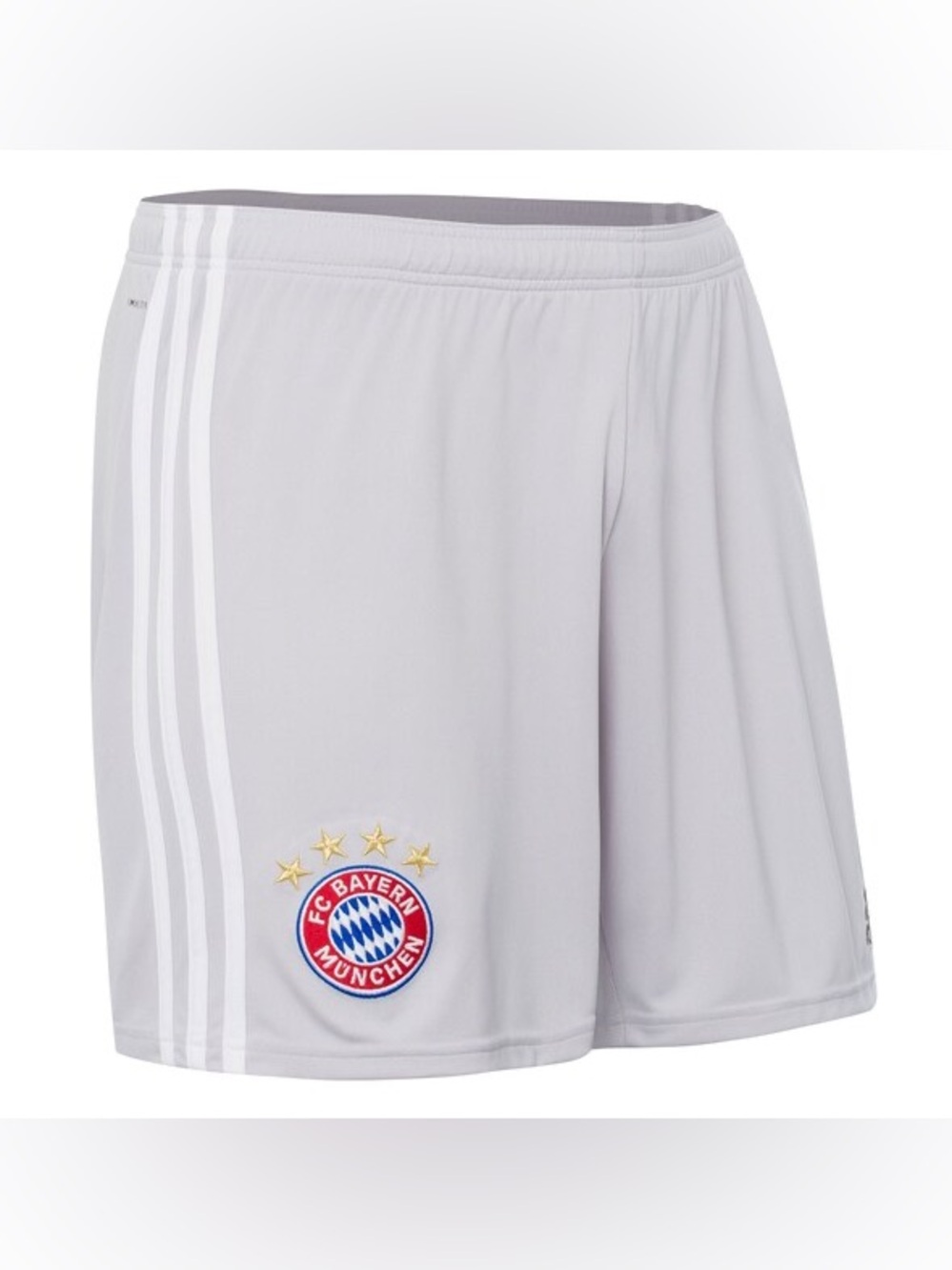 FC Bayern Munchen Adidas Away Shorts White 4 Stars Size M
